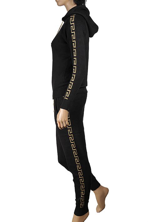 versace tracksuit womens|versace 2 piece set.